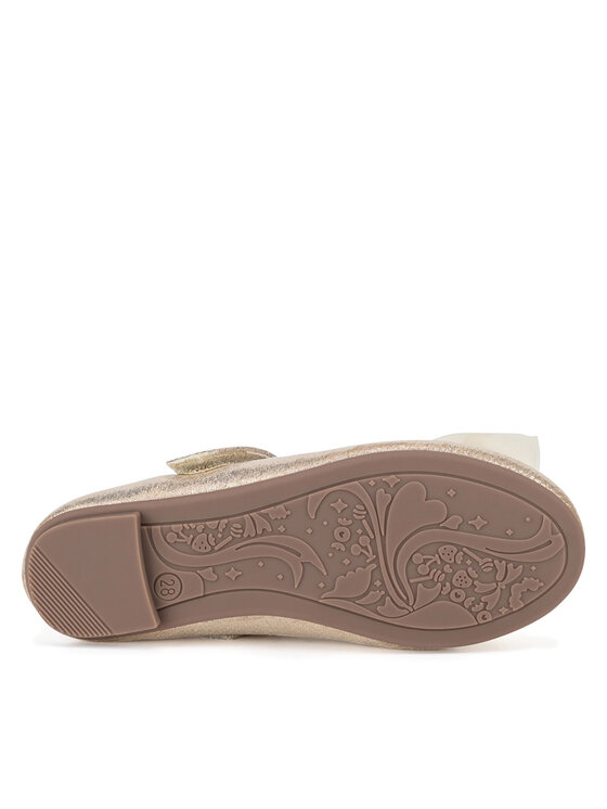 Nelli Blu Baleríny Nelli Blu CM22063-3 Zlatá