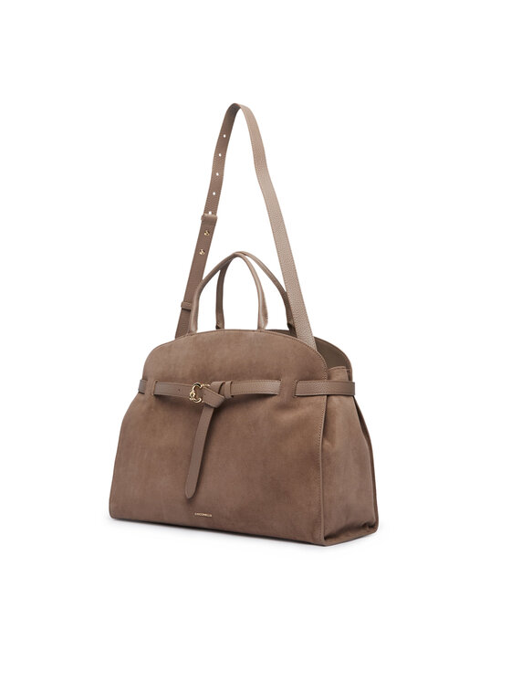 Coccinelle Сумка Coccinelle TLB Coccinellesabine Suede Bi E1 TLB 18 01 01 Темно-бежевий