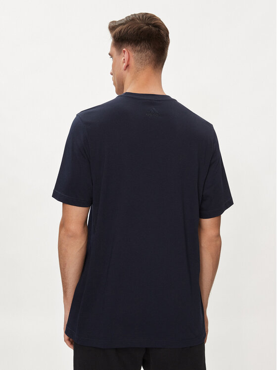 adidas adidas Футболка Essentials Single Jersey Linear Embroidered Logo T-Shirt IC9275 Голубий Regular Fit