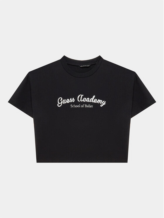 Guess Guess Póló J3YI59 KABR0 Fekete Boxy Fit