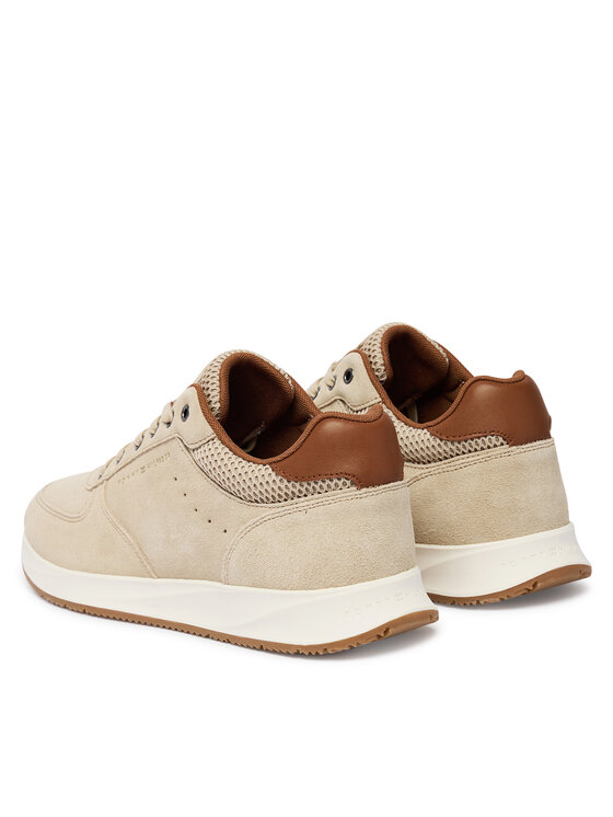 Tommy Hilfiger Laisvalaikio batai Tommy Hilfiger Newport Mix FM0FM05835 Smėlio