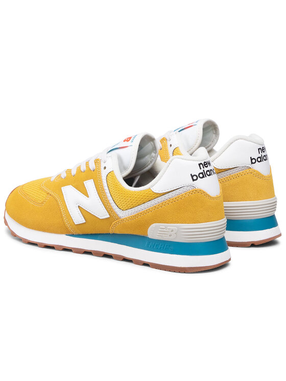 New Balance Sneakersy New Balance ML574HB2 Żółty