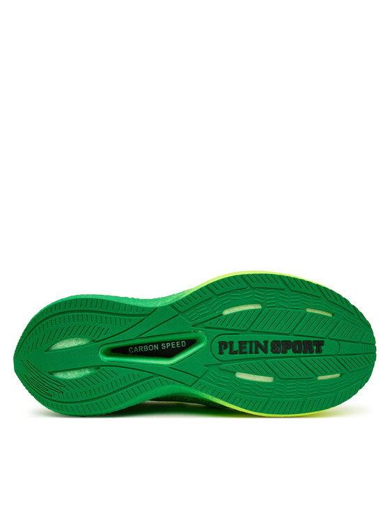 Plein Sport Sneakersy Plein Sport Tiger FAFS USC0930 STE003N Zielony