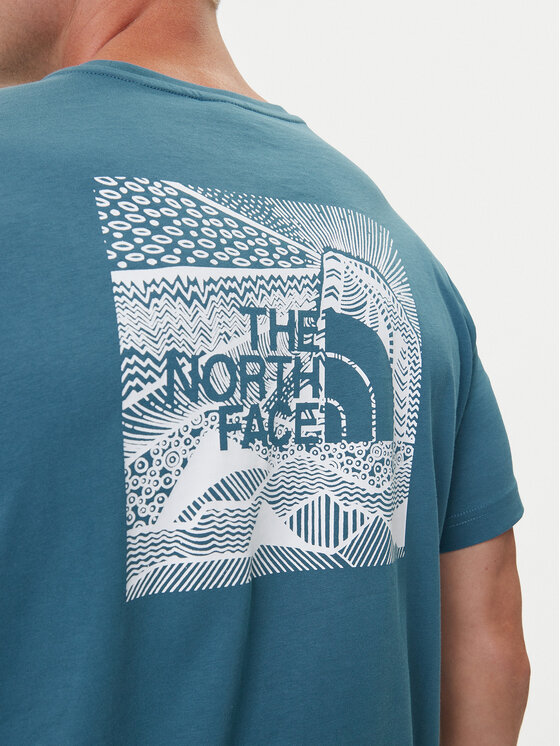 The North Face The North Face Camiseta Redbox NF0A87NV Azul Regular Fit
