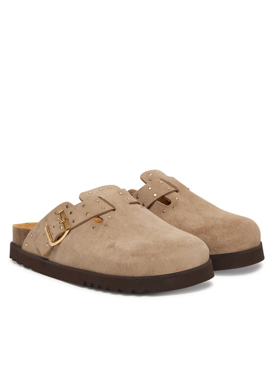 Scholl Шльопанці Scholl Beatriz Clog F00715 Бежевий