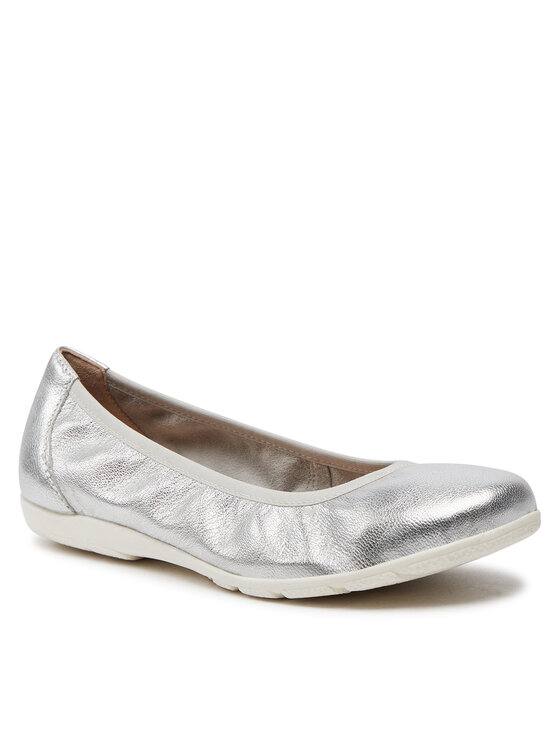 Caprice Balerinke Caprice 9-22150-42 Srebrna