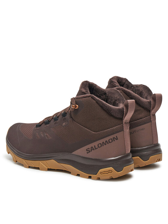 Salomon Трекінгові черевики Salomon Outsnap Climasalomon™ Waterproof L47685100 Коричневий