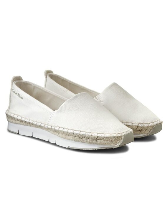 Calvin Klein Jeans Espadryle Calvin Klein Jeans Genna RE9517 Biały