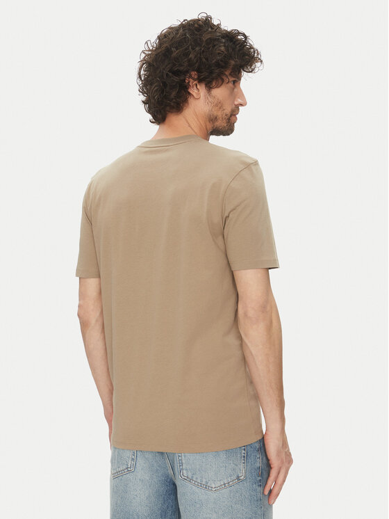 HUGO HUGO Футболка Dulivio 50467556 Бежевий Regular Fit