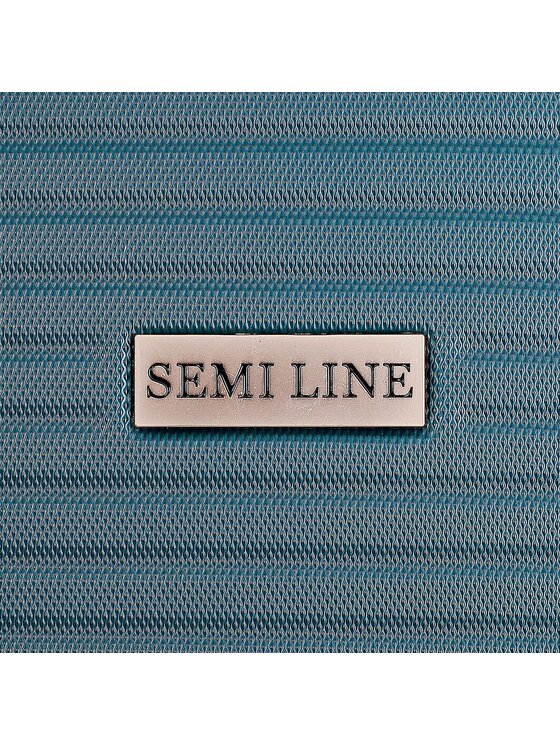 Valiză medie Semi Line T5585-3 Turcoaz | Epantofi.ro
