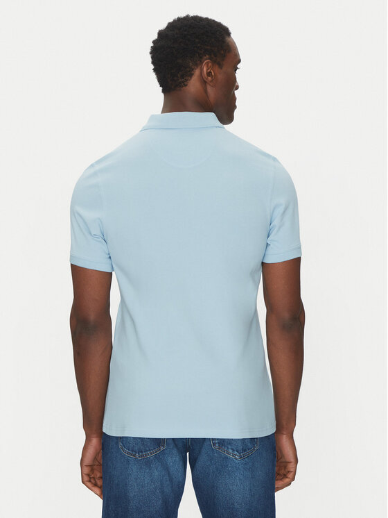 Barbour Barbour Polo Original Sports MML0358BL32 Celeste Tailored Fit