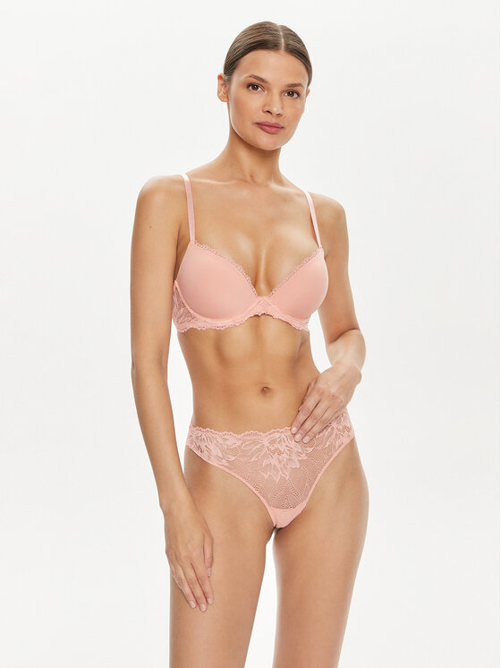 Calvin Klein Underwear Calvin Klein Underwear Σουτιέν Push-up 000QF6394E Κοραλλί
