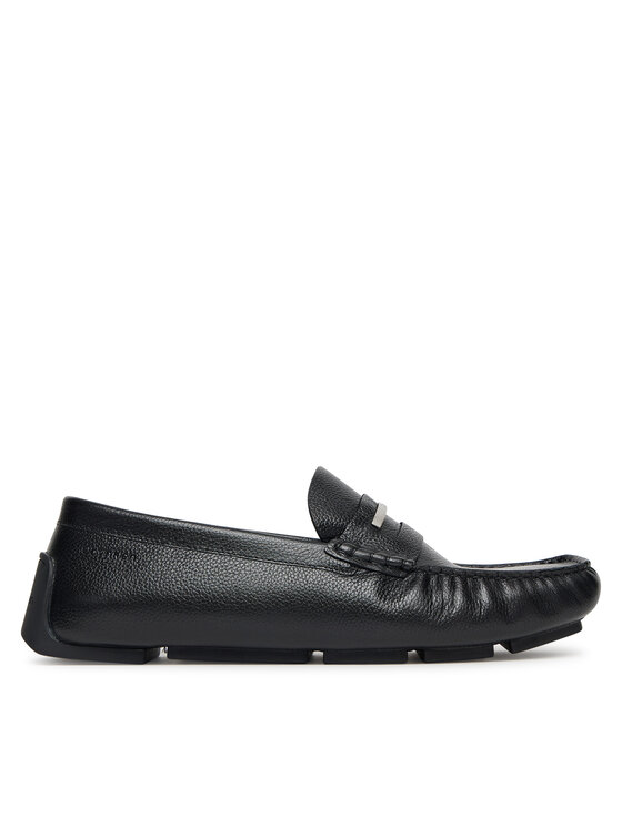 Calvin Klein Mocassini Calvin Klein Driver Hrdw Lth HM0HM01980 Nero
