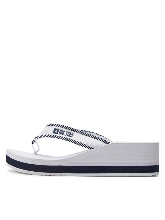 Big Star Shoes Джапанки Big Star Shoes NN274A726 Бял