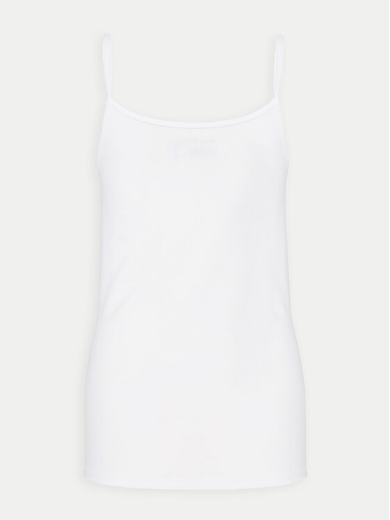 Triumph Triumph Τοπ Feel Of Cotton 10224994 Λευκό Slim Fit