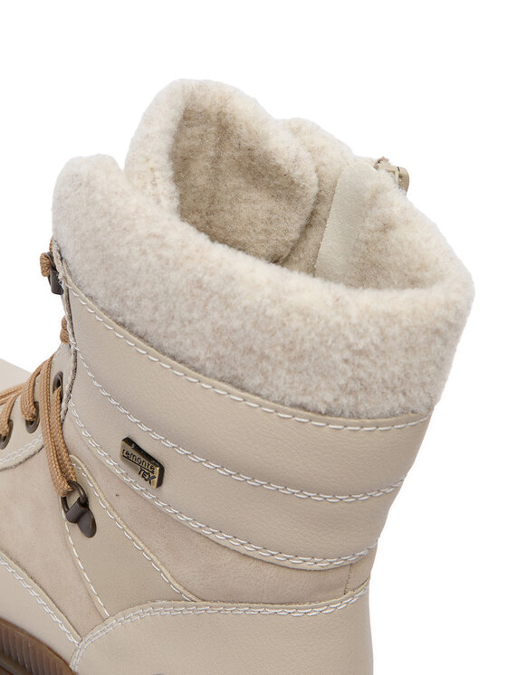 Remonte Botines planos Remonte CEO-D0C77-60 Beis