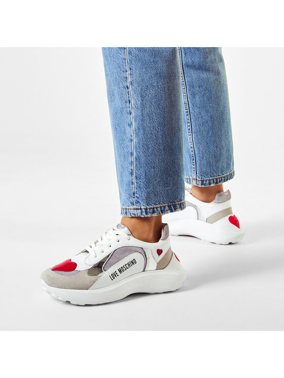 Sneakers LOVE MOSCHINO JA15186G1BIO290B Alb | Epantofi.ro