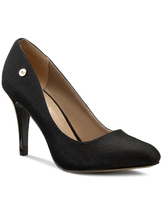 Jenny Fairy Čevlji z visoko peto Jenny Fairy W16SS018-1A Črna