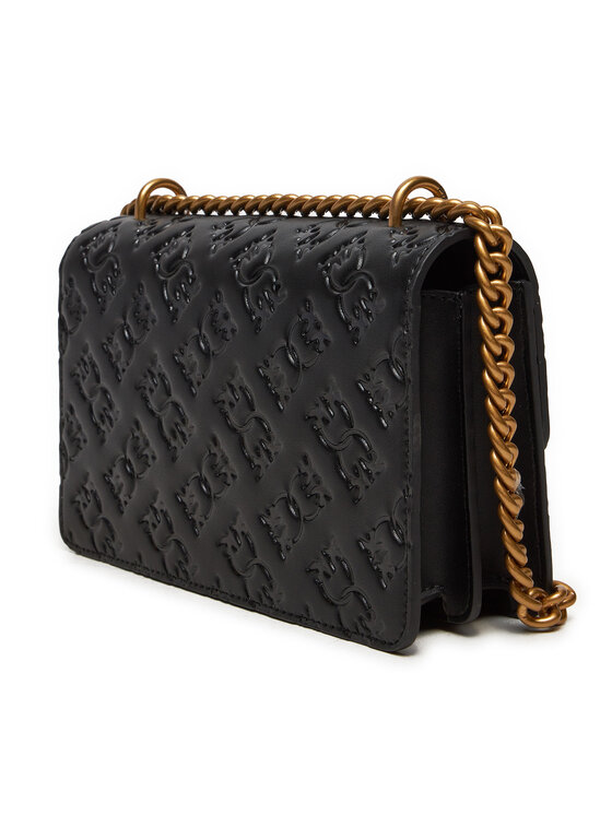 PINKO Soma Pinko Love One Mini Dc AI 24-25 PLTT 100074 A1YB Melns