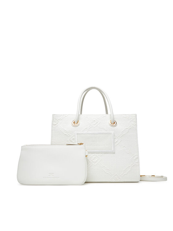 Elisabetta Franchi Geantă Elisabetta Franchi BS-83A-52E2-V390 Alb
