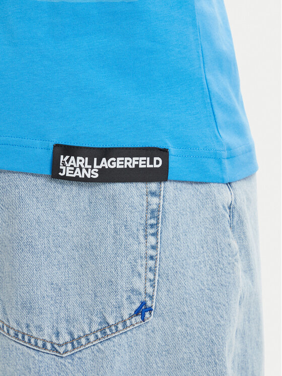 Karl Lagerfeld Jeans Karl Lagerfeld Jeans Camiseta A1M17044 Azul Regular Fit
