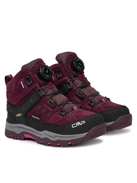 CMP Scarpe da trekking CMP Kiruna Mid Fitgo Wp 3Q56784 Bordeaux