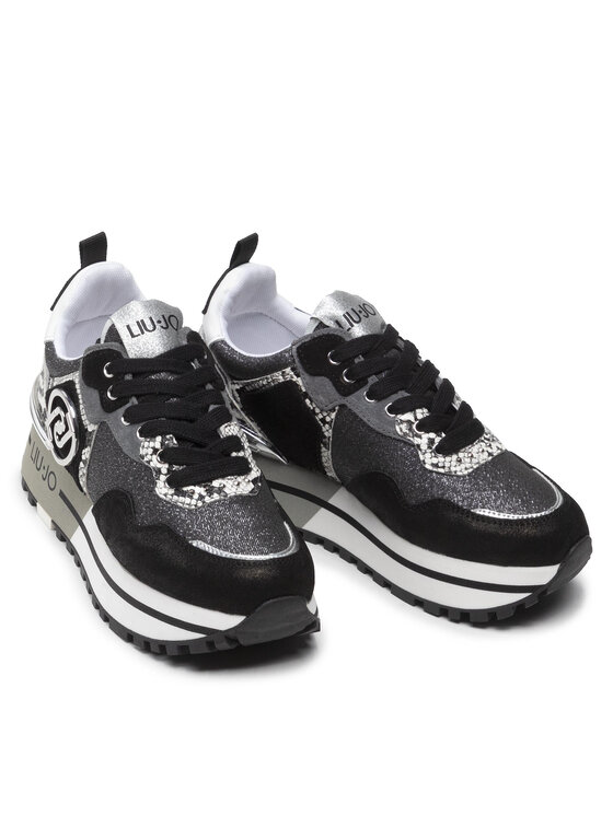 Liu Jo Сникърси Liu Jo Maxi Wonder 1 BA2051 PX227 Черен