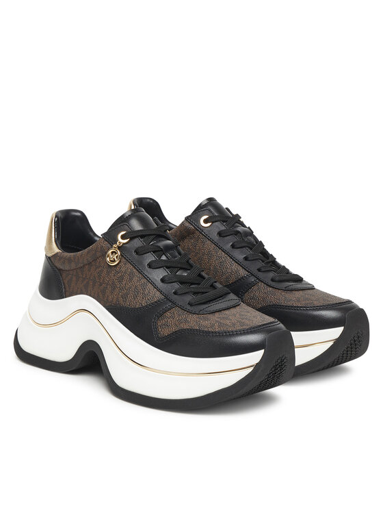 MICHAEL Michael Kors Снікерcи MICHAEL Michael Kors Arla 43F5ARFS2L Коричневий