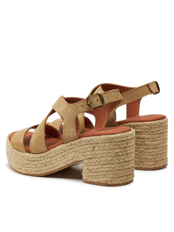 Toni Pons Espadrilky Toni Pons Astrid Zlatá