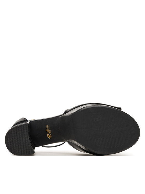 Buffalo Босоніжки Buffalo Jessie Neat 1291668 Чорний