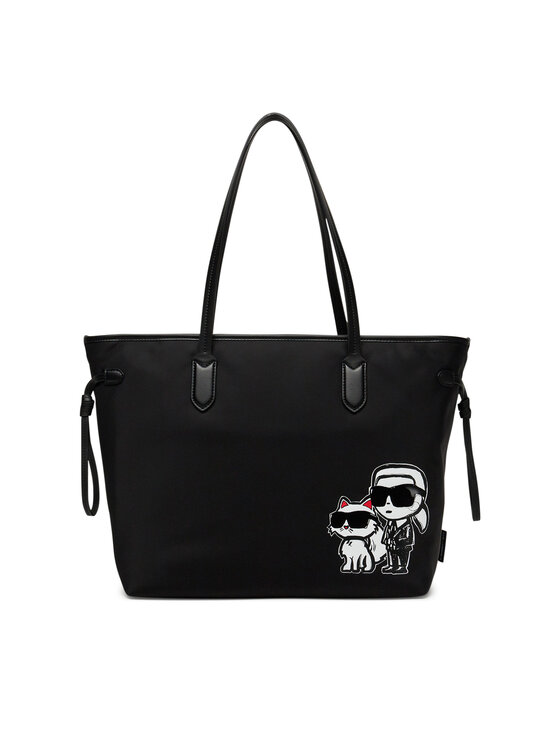 KARL LAGERFELD Kabelka KARL LAGERFELD A2W30179 Černá