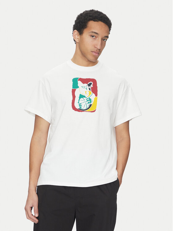 Puma Puma T-shirt Dylan Exhibit 630673 Bijela Regular Fit