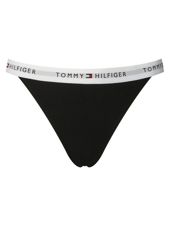 Tommy Hilfiger Tommy Hilfiger Σετ στρινγκ UW0UW06518 Μαύρο