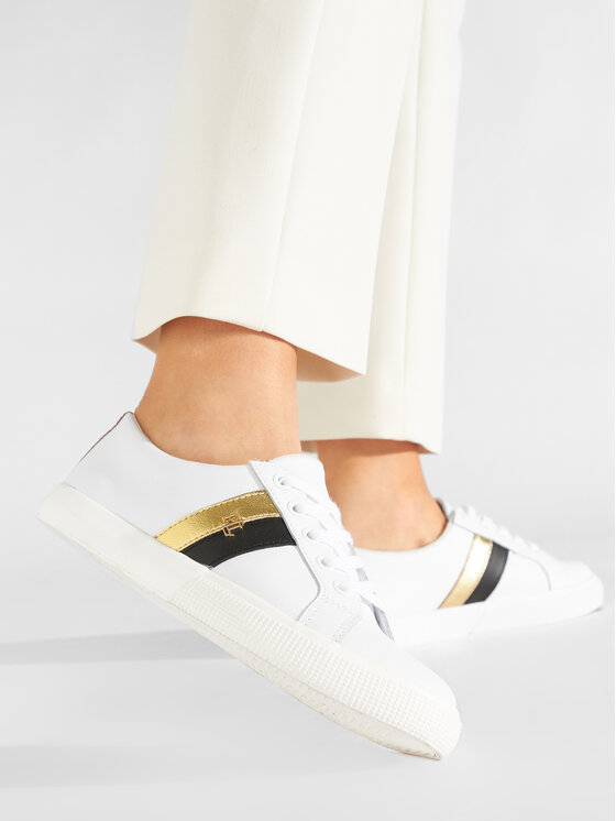 LAUREN RALPH LAUREN Snīkeri Lauren Ralph Lauren Janson II Sk Vlc 802828027002 Balts