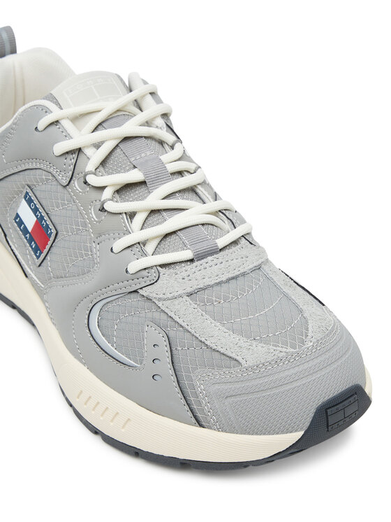 Tommy Jeans Сникърси Tommy Jeans Tjm Runner EM0EM01581 Сив