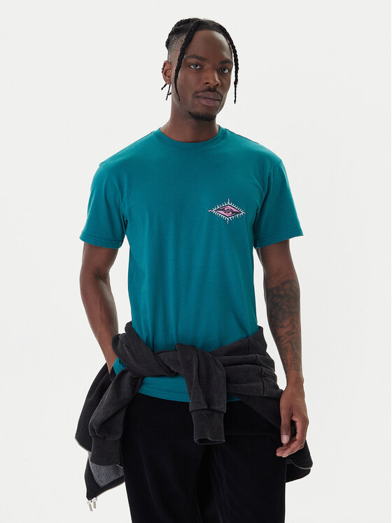 Quiksilver Quiksilver Camiseta Ev Beach Blast SS EQYZT08046 Verde Regular Fit