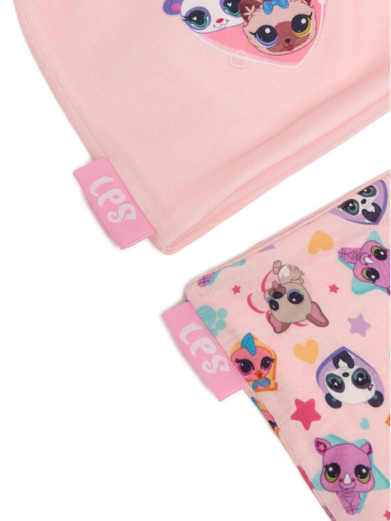 LITTLEST PET SHOP Набір шапка і снуд LITTLEST PET SHOP CEO-ACCCS-AW25-320LPS Рожевий