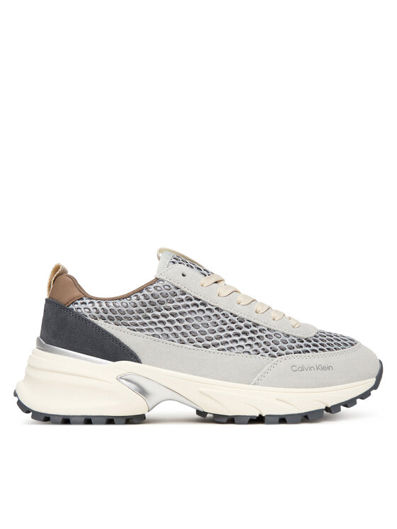 Calvin Klein Αθλητικά Calvin Klein Hike Runner Lace Up Techmix YW0YW02030 Μπεζ