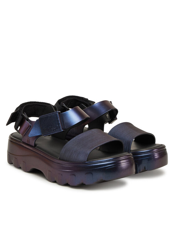 Melissa Босоніжки Melissa Melissa Kick Off Sandal Metallic Ad M 36081 Cиній