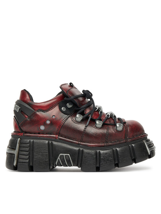NEW ROCK Sneakersy NEW ROCK M-120N-C67 Bordová