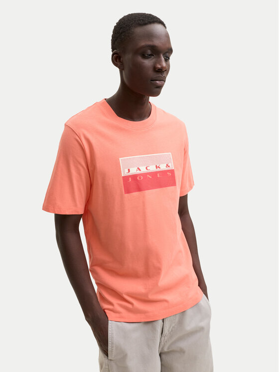 Jack & Jones Jack & Jones Camiseta Fusion Dots 12289863 Rosa Regular Fit