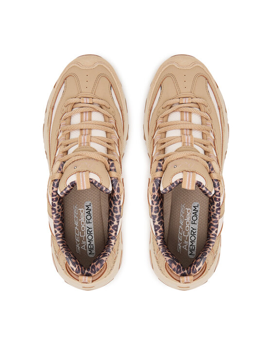Skechers Sneakersy Skechers D'Lites - Wild Charm 150877/TPE Světle hnědá