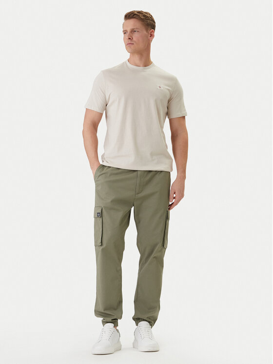 Calvin Klein Jeans Calvin Klein Jeans Camiseta LV04RC272G Écru Regular Fit