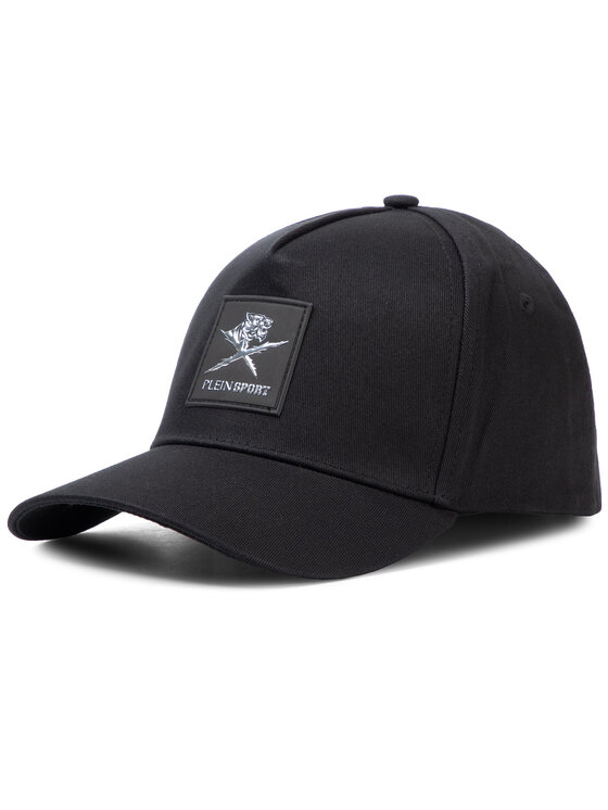 Plein Sport Cappellino Plein Sport Baseball Cap Tiger UAC0017 Nero