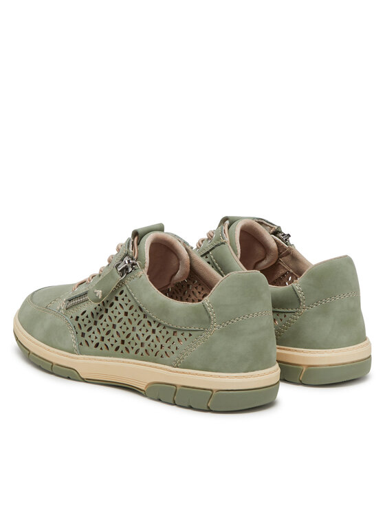 Jana Półbuty Jana 8-23665-44 Khaki