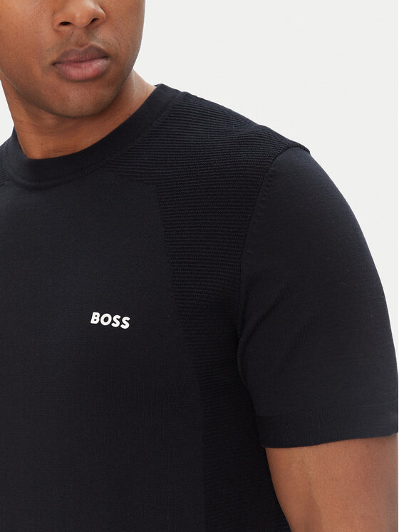 BOSS BOSS Футболка Momentum 50520683 Cиній Regular Fit