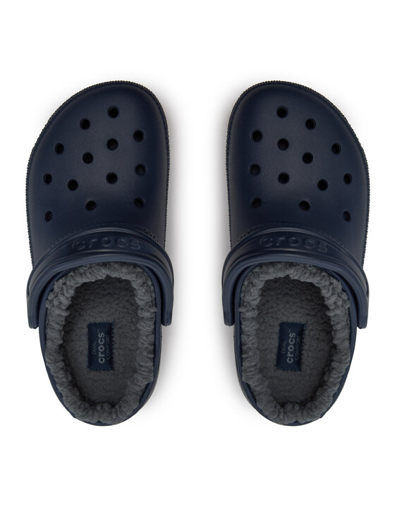 Crocs Шльопанці Crocs Classic Lined Clog 203591 Cиній