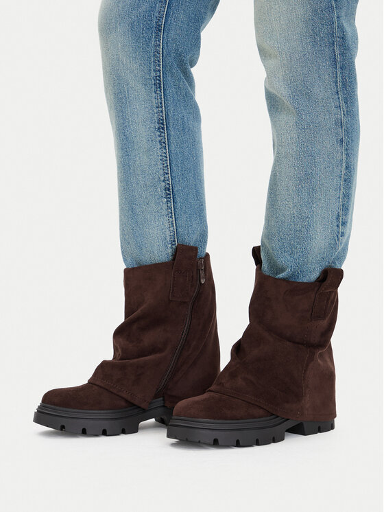DeeZee Μποτάκια DeeZee CEO-WS0693-08 Καφέ