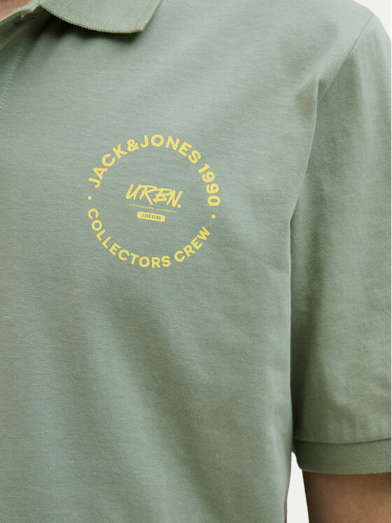 Jack & Jones Jack & Jones Поло Simon 12269299 Зелений Regular Fit