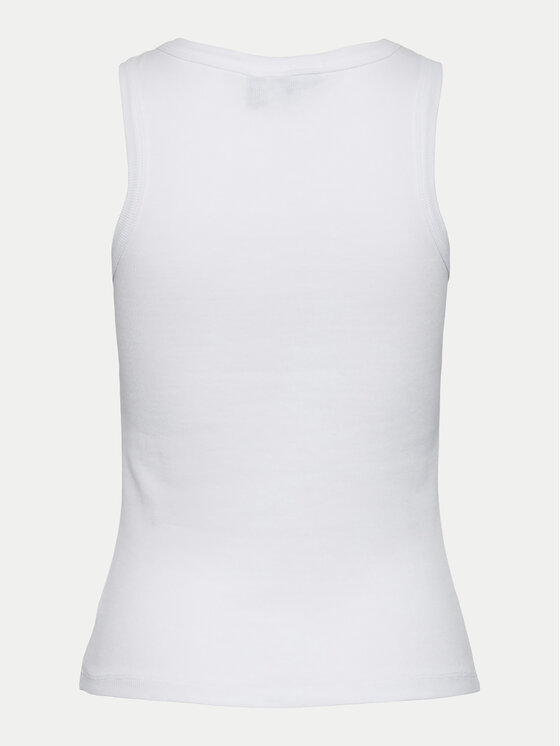 Pieces Pieces Топ Mikka 17152323 Білий Regular Fit